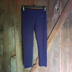90 degree by Reflex Navy 3/4 leggings